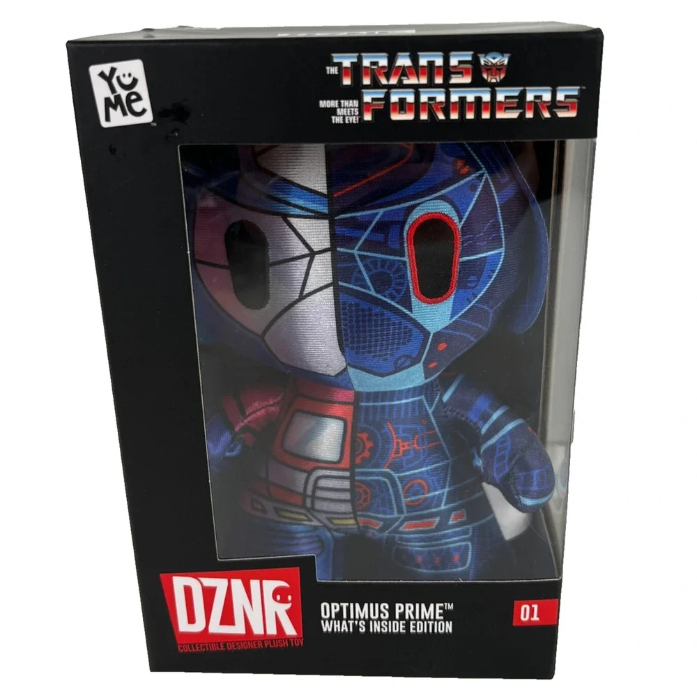 YuMe DZNR Transformers Optimus Prime Collectible Action Plush 7